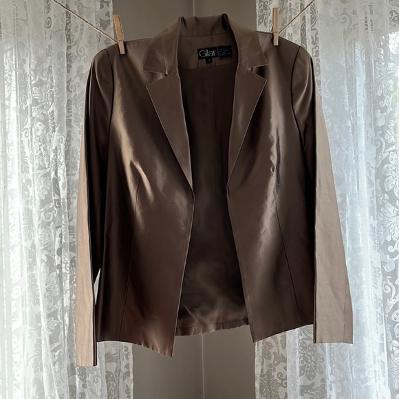 Gilar Jackets & Blazers - Silk Bronze Blazer